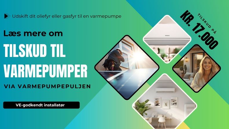 Tilskud til varmepumper