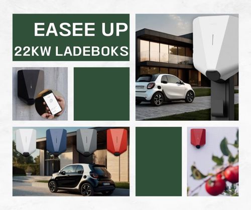 Easee UP 22kW ladeboks